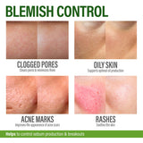 Close-up of GRAMRIGHT Perfect Skin Acne Supplement capsules