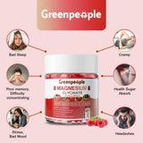 Close-up of GREENPEOPLE Magnesium Glycinate Gummies