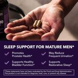 Close-up of HAVASU NUTRITION Saw Palmetto PM Capsules ingredients