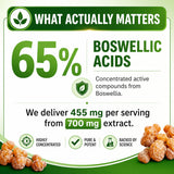 Close-up of HCL HERBAL CODE LABS Extra Strength Boswellia Serrata 700mg capsules