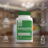 Close-up of Health Thru Nutrition Astaxanthin capsule