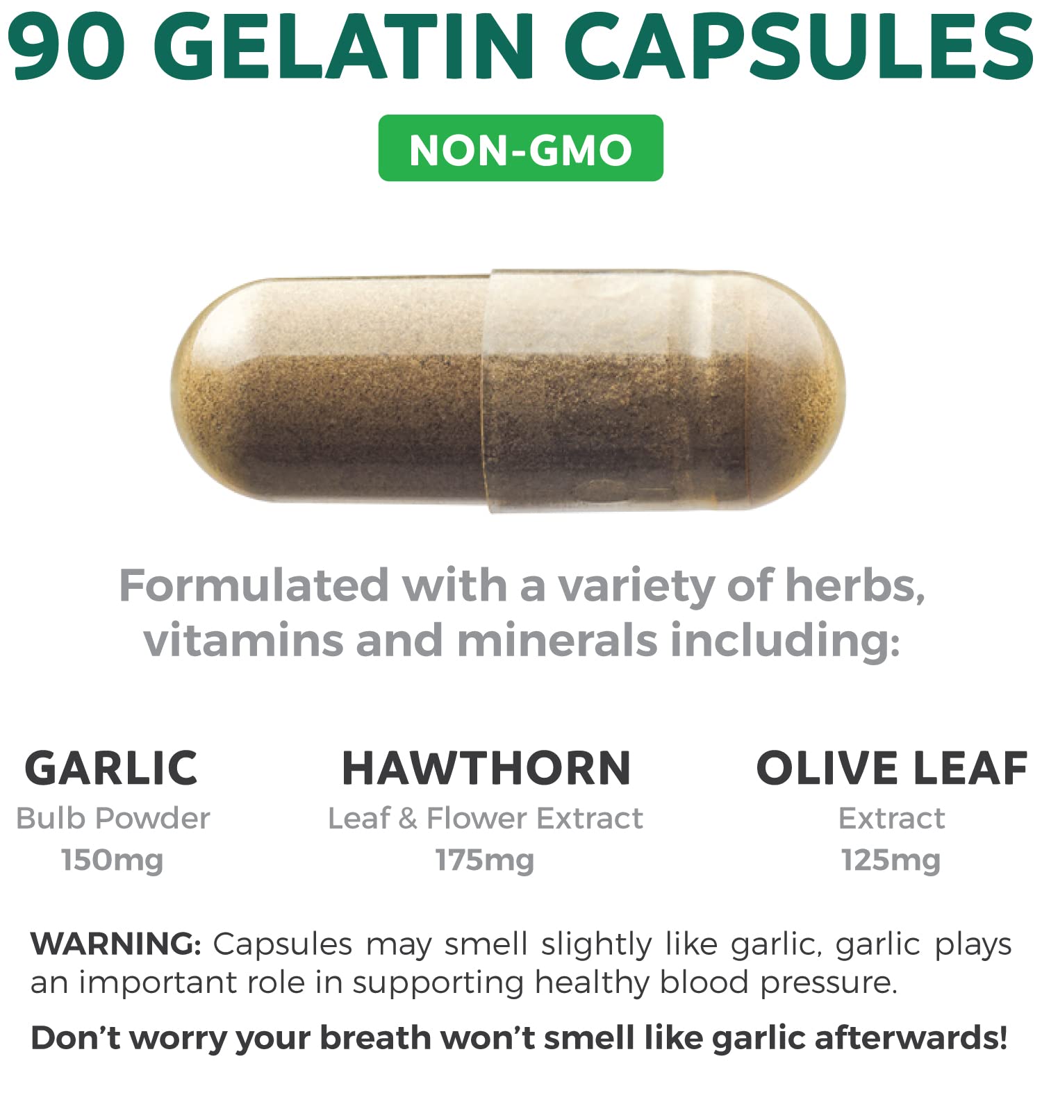 Close-up of Healths Harmony Blood Pressure Support ingredients