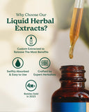 Close-up of Herb Pharm St. John's Wort Oil bottle label
