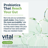Close-up of Hyperbiotics Daily Probiotic tablet