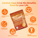 Close-up of Hywebvctok Cortisol Drink Mix ingredients