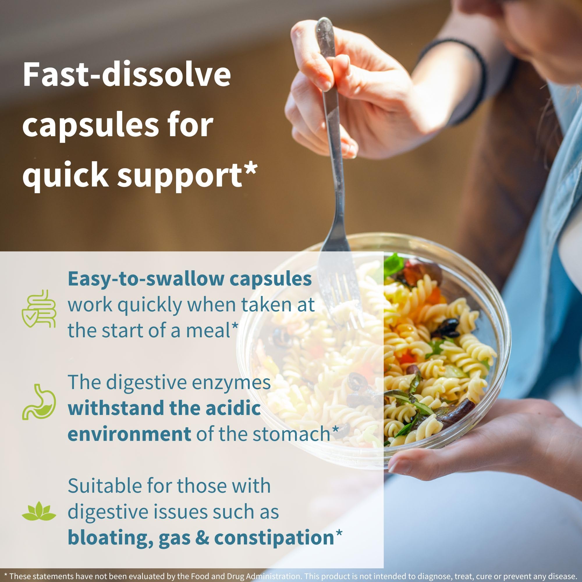 Close-up of Igennus Multi-Enzyme Supplement capsules