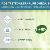 Close-up of Igennus Omega-3 Algae Oil softgel