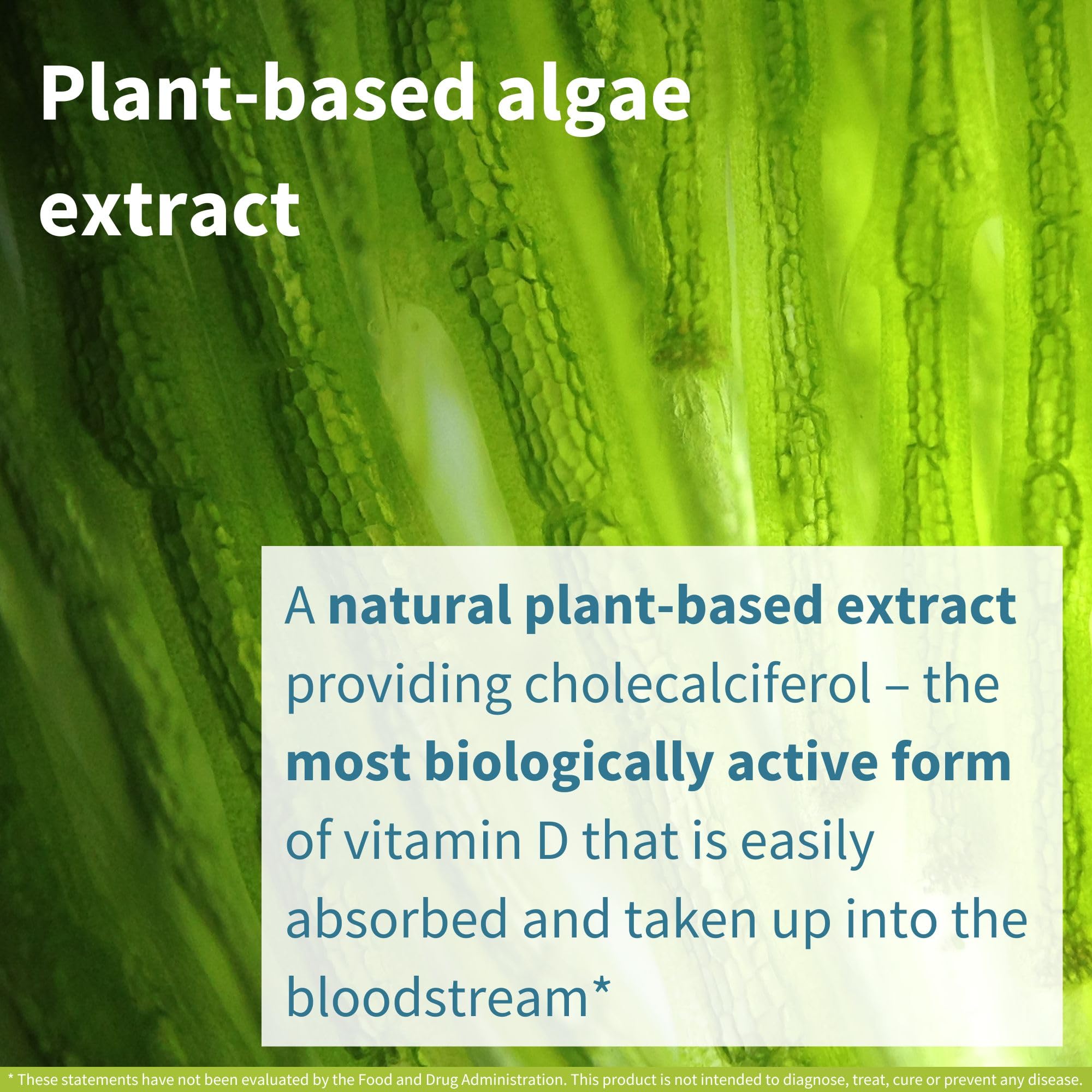 Close-up of Igennus Vegan Vitamin D3 tablet