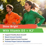 Close-up of Innate Vitality Vitamin D3 & K2 softgel