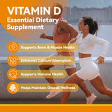 Close-up of Inner Brightness Vitamin D3 softgel