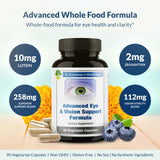 Close-up of Integral Health Apothecary Eye Support Supplement capsules