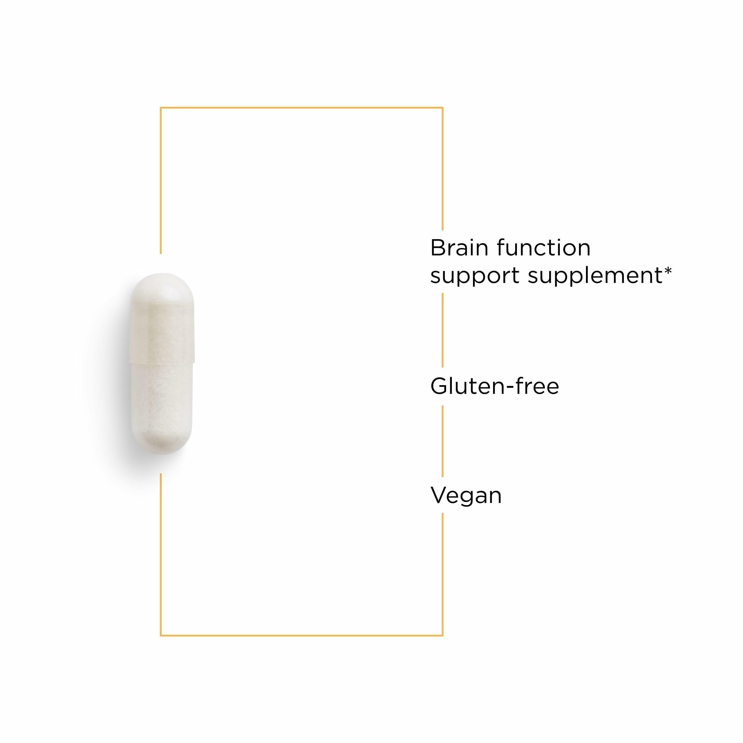 Close-up of Integrative Therapeutics Acetyl L-Carnitine capsules