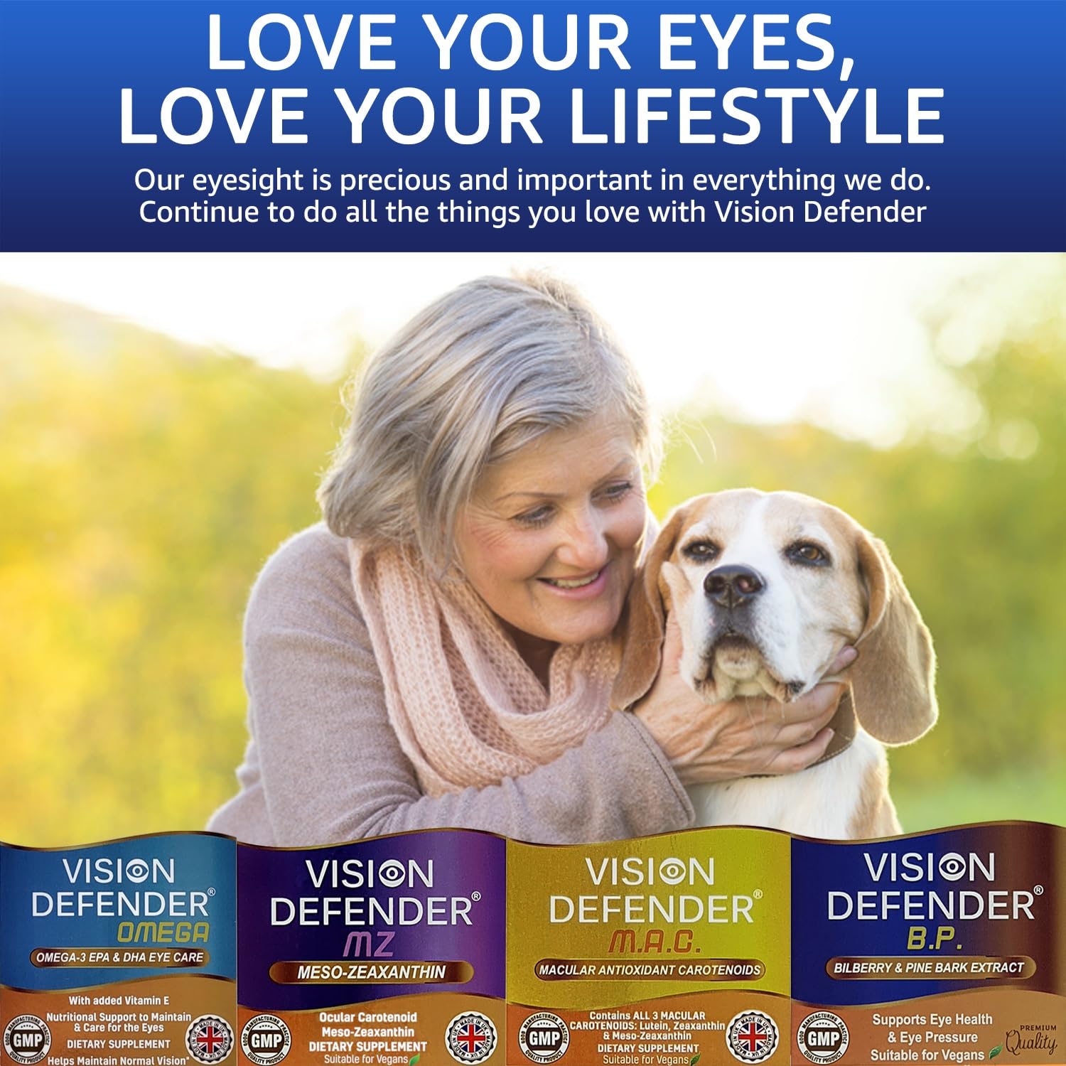 Close-up of Intelligent Formula Vision Defender BP Bilberry Capsules