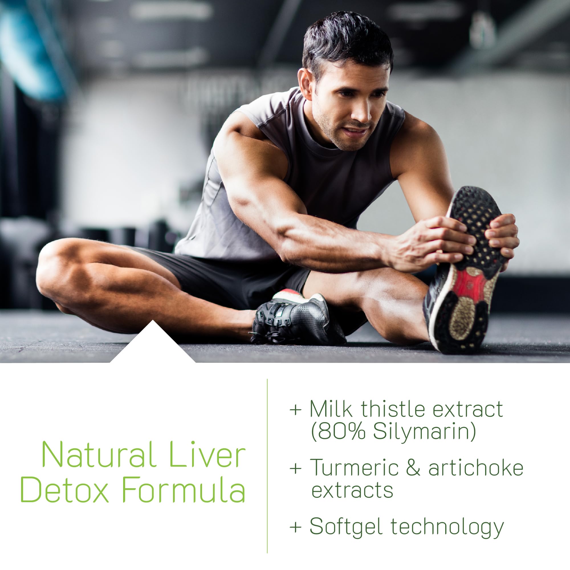 Close-up of Irwin Naturals Milk Thistle soft-gel capsule