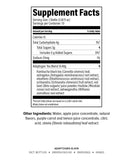 Close-up of Isagenix Adaptogen Elixir bottle with liquid