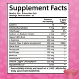 Close-up of Itiban Women's Vitality Gummies strawberry flavour