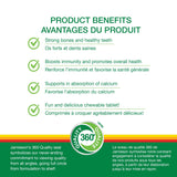 Close-up of Jamieson Laboratories Vitamin D3 Chewables