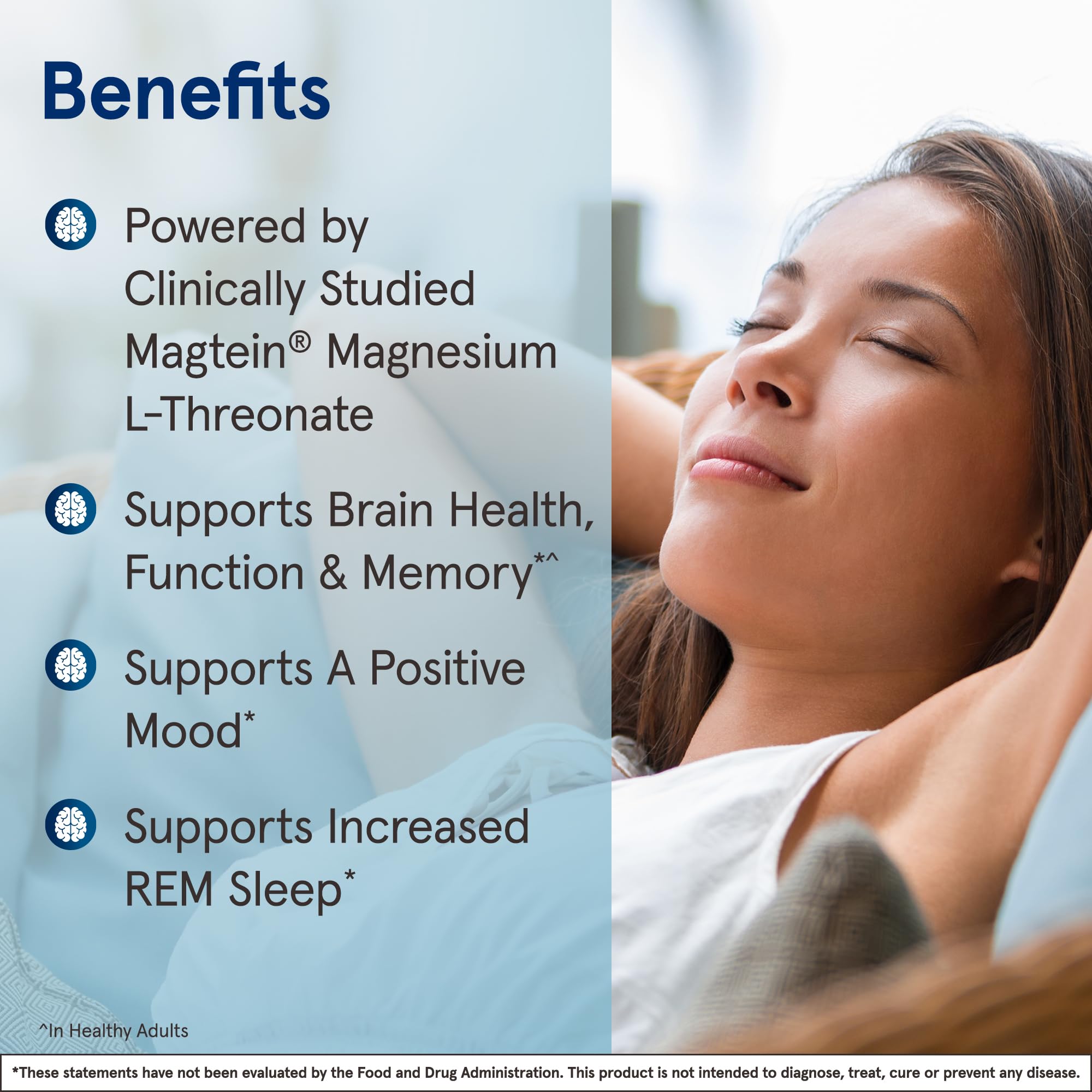 Close-up of Jarrow Formulas MagMind Magnesium L-Threonate capsules