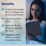 Close-up of Jarrow Formulas Magnesium Glycinate capsules
