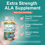 Close-up of JINGYAT Alpha Lipoic Acid softgel