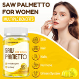 Close-up of Jovariquethor Saw Palmetto Gummies