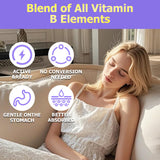 Close-up of JUIWEFKK Vitamin B Complex Liquid Drops label