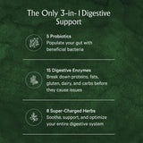 Close-up of Juna Multi-Enzymes Daily Supplement capsules