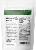 Close-up of Kate Naturals Spirulina Powder texture