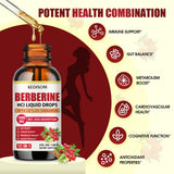 Close-up of KEDISOM Berberine Drops liquid