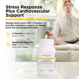Close-up of L-Theanine supplement capsules