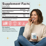 Close-up of Legendairy Milk Miss Bliss vegan capsules