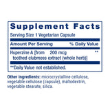 Close-up of Life Extension Huperzine A capsules