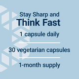 Close-up of Life Extension Quick Brain Nootropic capsules