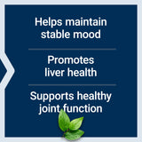Close-up of Life Extension SAMe 400mg enteric-coated tablets