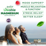 Close-up of Lija Magnesium Citrate Gummies showing raspberry flavour
