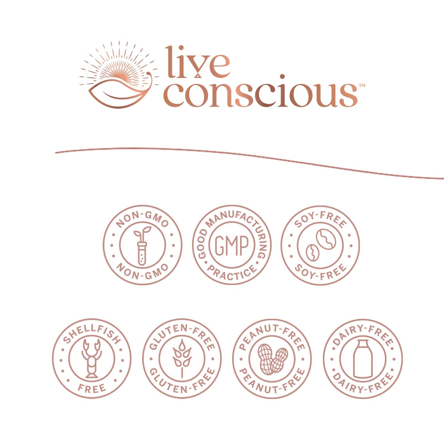 Close-up of Live Conscious CurcuWell Turmeric Supplement capsules