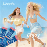 Close-up of Loroc'e Ultracalm ingredients list