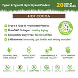 Close-up of MariGold Collagen Hot Cocoa ingredients