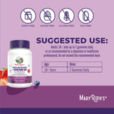 Close-up of MARYRUTH'S Skin Restore & Renew Gummies ingredients