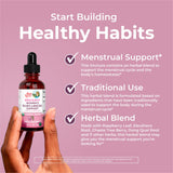 Close-up of MARYRUTH'S Women's Wellness Herbal Drops dropper