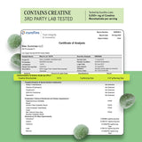 Close-up of Max Gummies Creatine Monohydrate Gummies