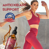 Close-up of MaxuraFit Cinnamon Berberine Liquid Drops bottle