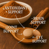 Close-up of Me First Living Organic Ceylon Cinnamon Powder