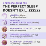 Close-up of MEDCHOICE melatonin capsules showing ingredients