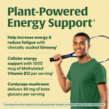Close-up of MegaFood Cordyceps Mushroom Capsules