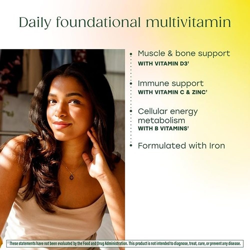 Close-up of MegaFood Daily Multivitamin capsules