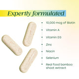 Close-up of MegaFood Hair Growth Support Capsules