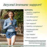 Close-up of MegaFood Liposomal Vitamin C Capsules