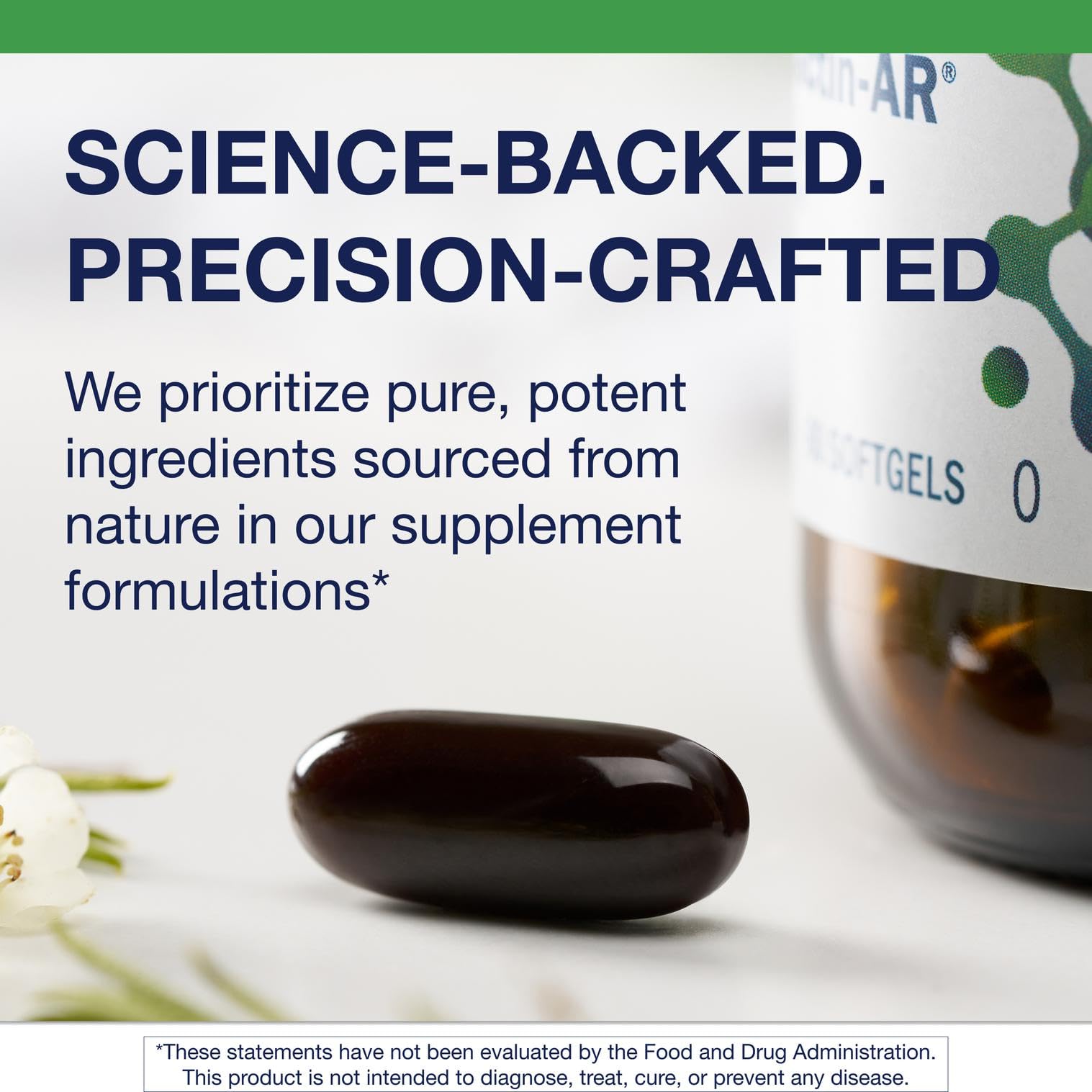 Close-up of Metagenics Multi-Enzymes softgel