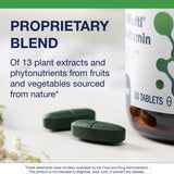 Close-up of Metagenics PhytoMulti Multivitamin tablet